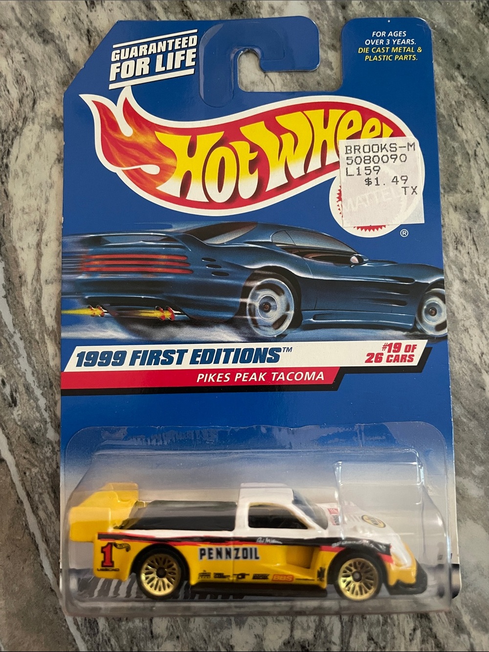 1999 First Editions Pikes Peak Tacoma - Yellow/White